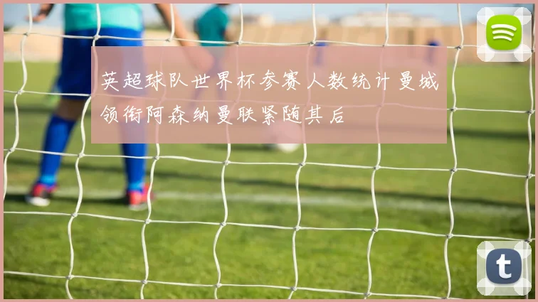 英超球队世界杯参赛人数统计曼城领衔阿森纳曼联紧随其后